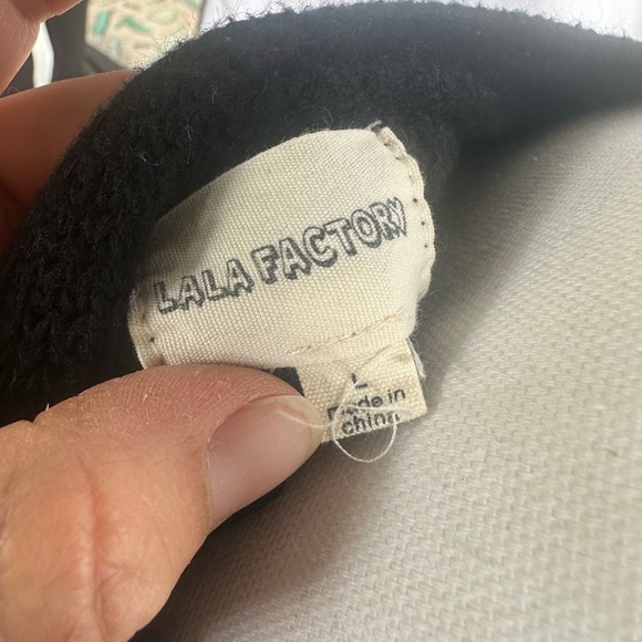 Black Button-Up Women's Sweater size L - Picture 5 of 5